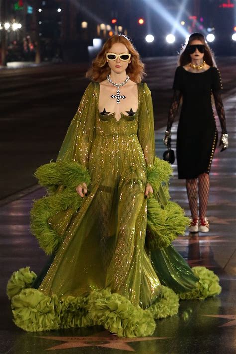 gucci couture dress